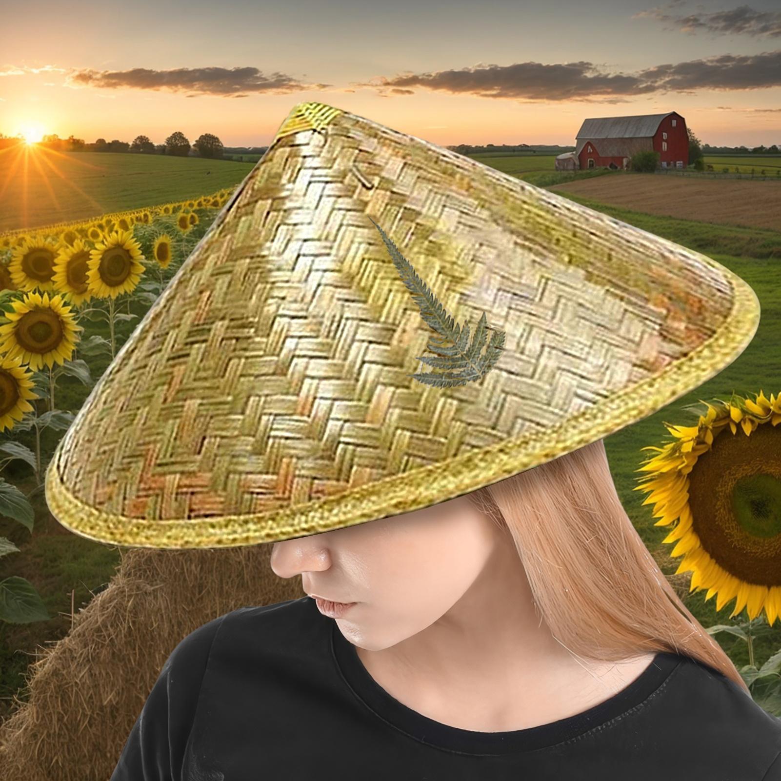 Chinese Straw Hat Handmade Rat - Bucket Hat Straw review and price