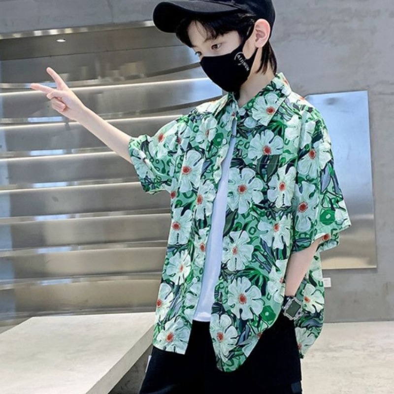 Boys' Floral Shirt Summer Set  - Resort Shirt Floral review and price