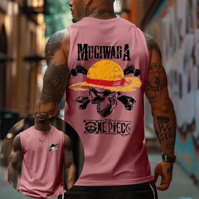 One Piece Mugiwara Straw Hat S - Tank Top Muscle review and price