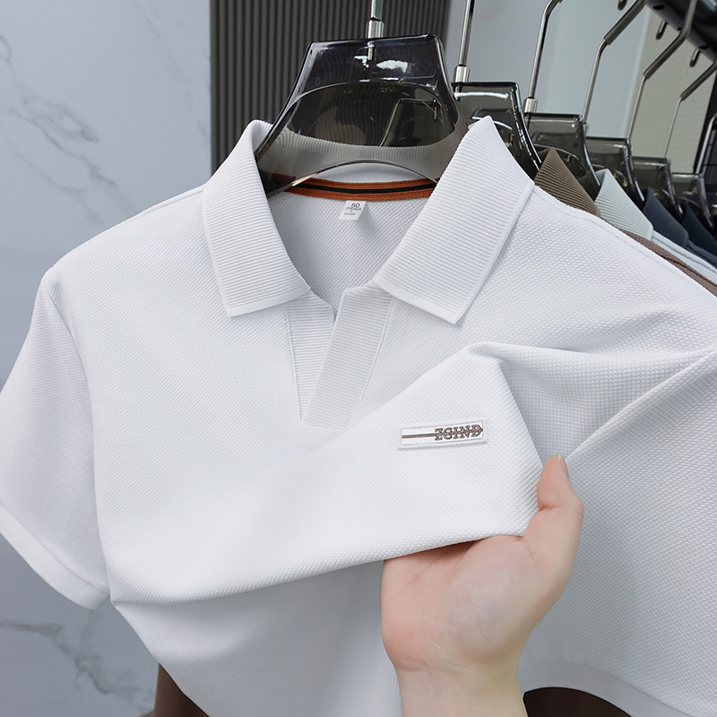 Men Solid Color Pique Cotton P - Polo Shirt Pique review and price