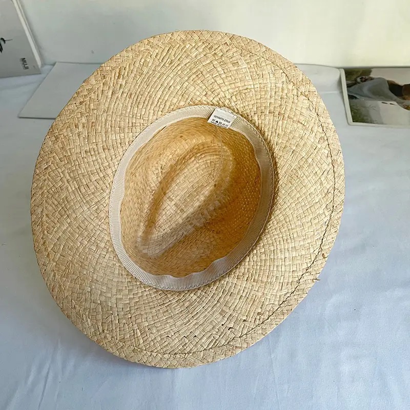 Spring Natural Solid Color Raf - Bucket Hat Straw review and price