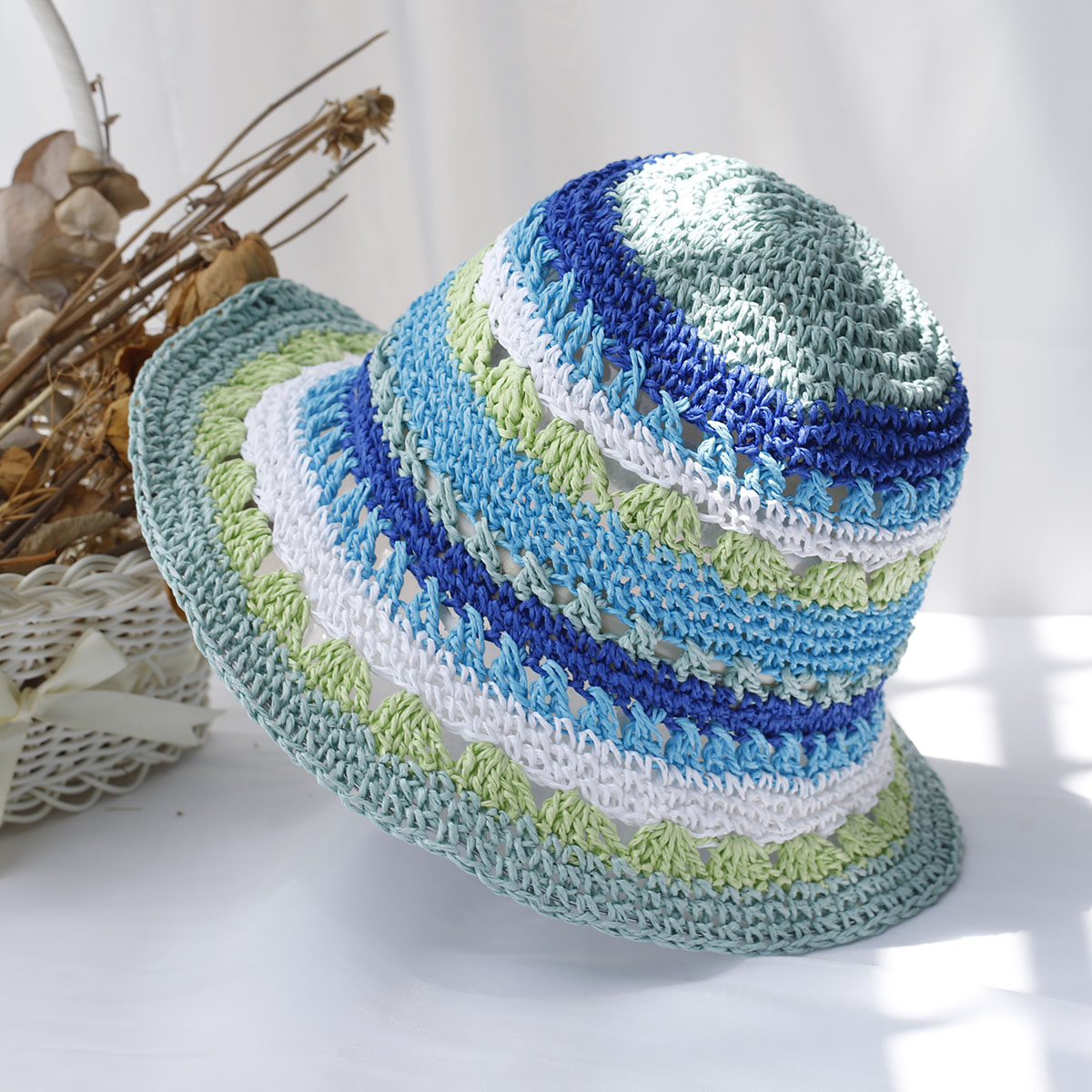 Women's hats New fashion Style - Bucket Hat Straw review and price