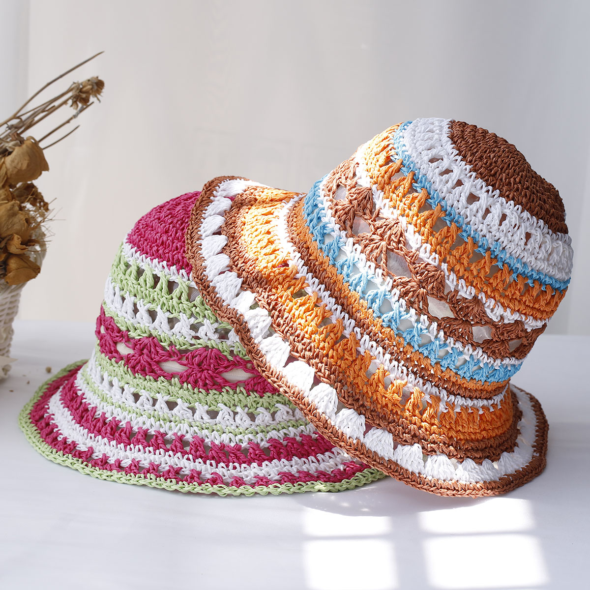 Women's hats New fashion Style - Bucket Hat Straw review and price